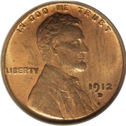 1912-D 1C MS65 Red PCGS.