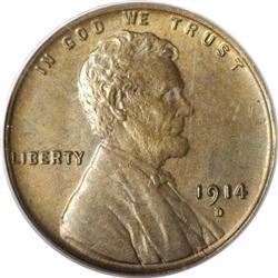 1914-D 1C MS63 Brown PCGS.