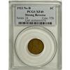 Image 3 : 1922 No D 1C Strong Reverse XF40 PCGS.
