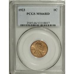 1923 1C MS66 Red PCGS.