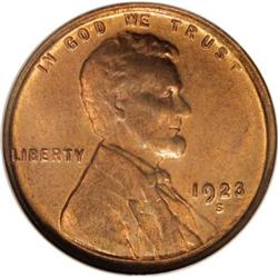 1923-S 1C MS65 Red NGC.