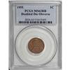 Image 3 : 1955/55 1C Doubled Die Obverse MS63 RB PCGS.