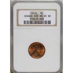 1972/72 1C Doubled Die MS65 Red NGC.
