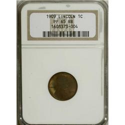 1909 1C PR65 Red and Brown NGC.
