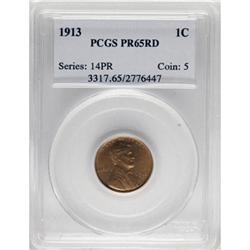 1913 1C PR65 Red PCGS.