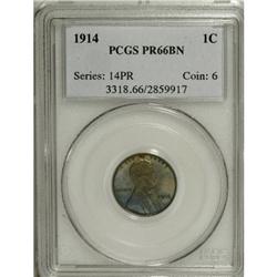1914 1C PR66 Brown PCGS.
