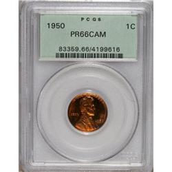 1950 1C PR66 Cameo PCGS.