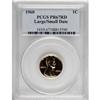 Image 1 : 1960 1C Large Over Small Date PR67 Red PCGS.