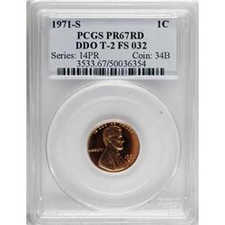 1971-S 1C Doubled Die Obverse, Type Two,