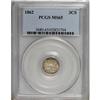 Image 1 : 1862 3CS MS65 PCGS.