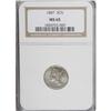 Image 3 : 1887 3CN MS65 NGC.