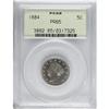 Image 1 : 1884 5C PR65 PCGS.