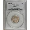 Image 1 : 1913-D 5C Type One MS66 PCGS.