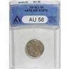 Image 1 : 1914/3 5C AU58 ANACS.