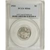 Image 1 : 1934 5C MS66 PCGS.