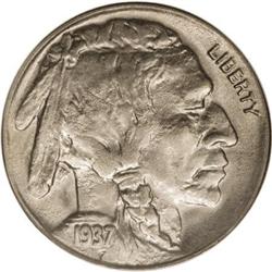 1937-D 5C Three-Legged MS63 NGC.