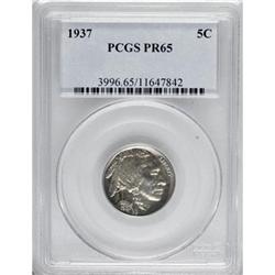 1937 5C PR65 PCGS.