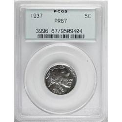 1937 5C PR67 PCGS.