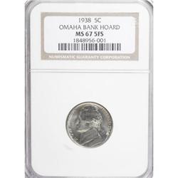 1938 5C MS67 Full Steps NGC.