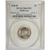 Image 1 : 1938-D 5C MS67 Full Steps PCGS.