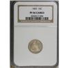 Image 3 : 1863 10C PR66 Cameo NGC.