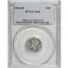 Image 1 : 1916-D 10C Good 4 PCGS.