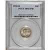 Image 1 : 1920-D 10C MS64 Full Bands PCGS.