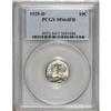 Image 1 : 1925-D 10C MS64 Full Bands PCGS.