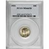 Image 1 : 1931 10C MS66 Full Bands PCGS.