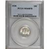 Image 3 : 1938 10C MS68 Full Bands PCGS.