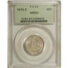 Image 1 : 1875-S 20C MS63 PCGS.