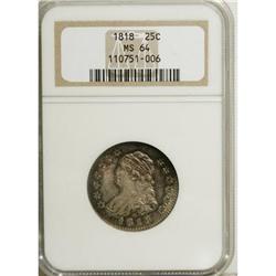 1818/5 25C MS64 NGC.