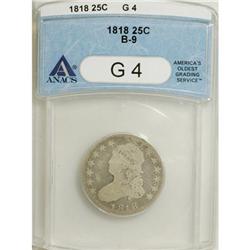 1818 25C Good 4 ANACS.