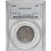 Image 1 : 1821 25C VF35 PCGS.