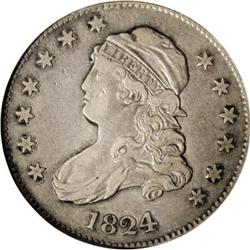 1824/2 25C VF35 NGC.