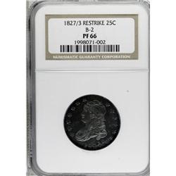 1827/3 25C Restrike PR66 NGC.