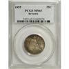 Image 3 : 1855 25C Arrows MS65 PCGS.