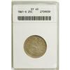 Image 1 : 1861-S 25C XF40 ANACS.