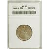 Image 1 : 1868-S 25C AU50 ANACS.