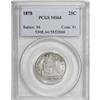Image 1 : 1878 25C MS64 PCGS.