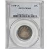 Image 1 : 1878-CC 25C MS63 PCGS.