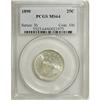 Image 1 : 1890 25C MS64 PCGS.