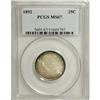 Image 3 : 1892 25C MS67 PCGS.