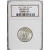 Image 1 : 1917 25C Type Two MS65 Full Head NGC.