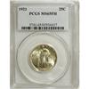 Image 1 : 1921 25C MS65 Full Head PCGS.