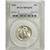 Image 3 : 1923 25C MS66 Full Head PCGS.