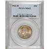 Image 1 : 1932-D 25C MS62 PCGS.