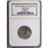 Image 1 : 2004-D 25C Wisconsin Extra Leaf High MS67 NGC.