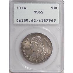 1814 50C MS62 PCGS.
