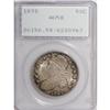 Image 1 : 1830 50C Small 0 AU58 PCGS.
